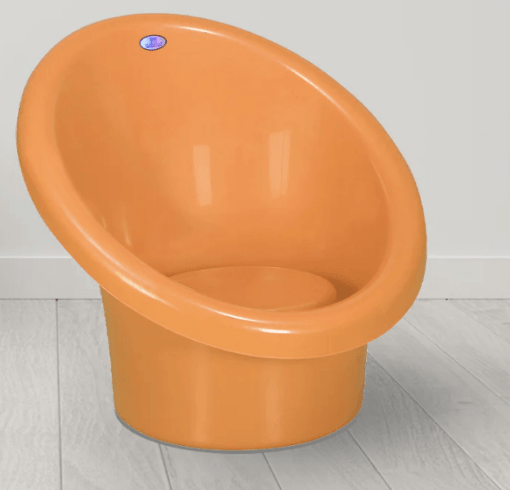 Nilkamal Lounger Plastic Chair without Cushion - Image 2